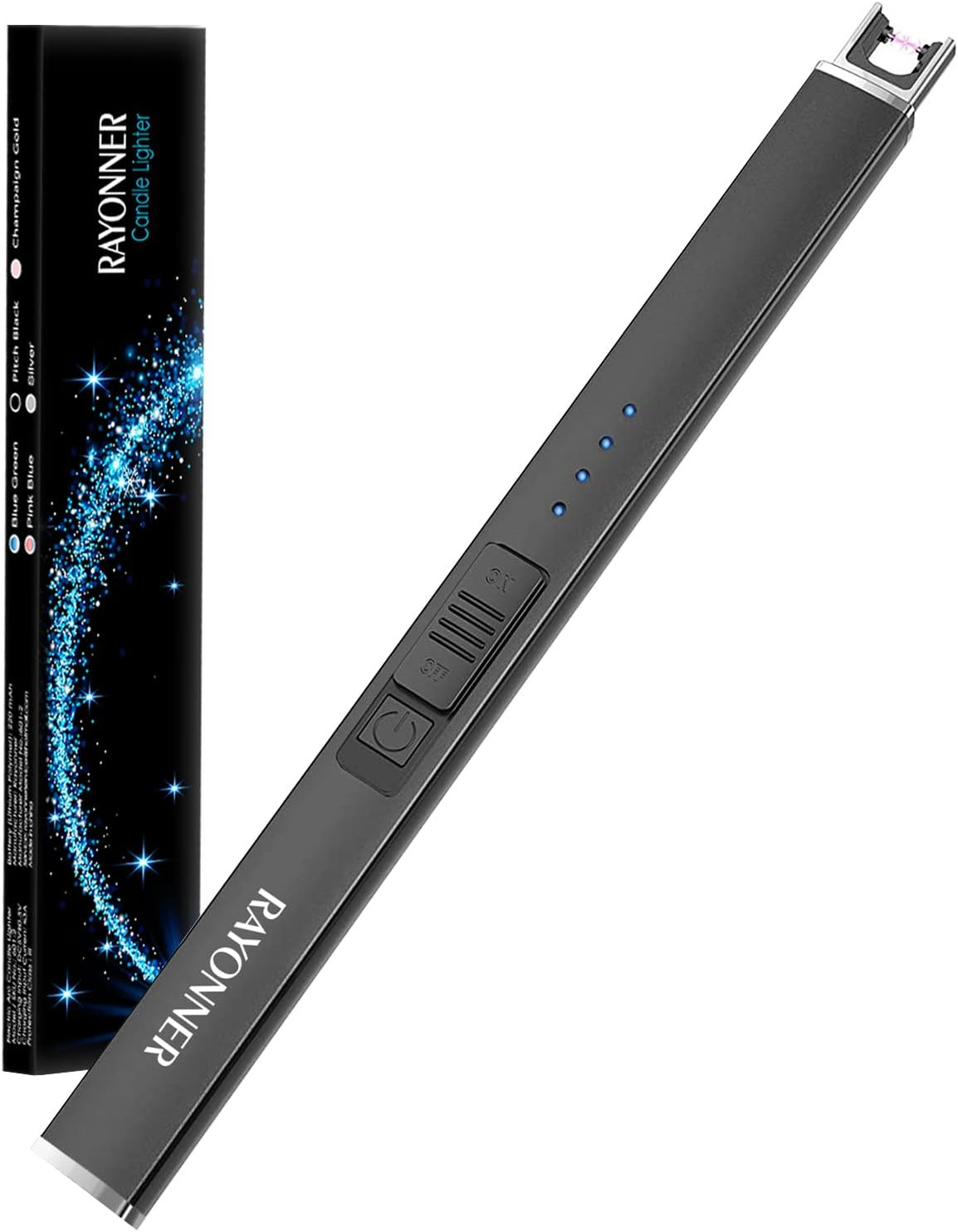 RAYONNER Electric Candle Lighter Rechargeable USB Lighter Arc Lighter | Amazon (US)