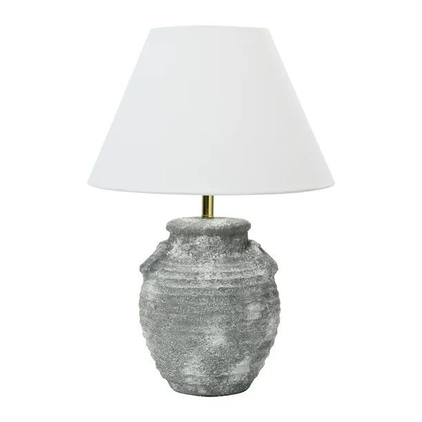 Terracotta Table Lamp, Grey Organic Texture Walmart Home Decor Finds Walmart Favorites | Walmart (US)
