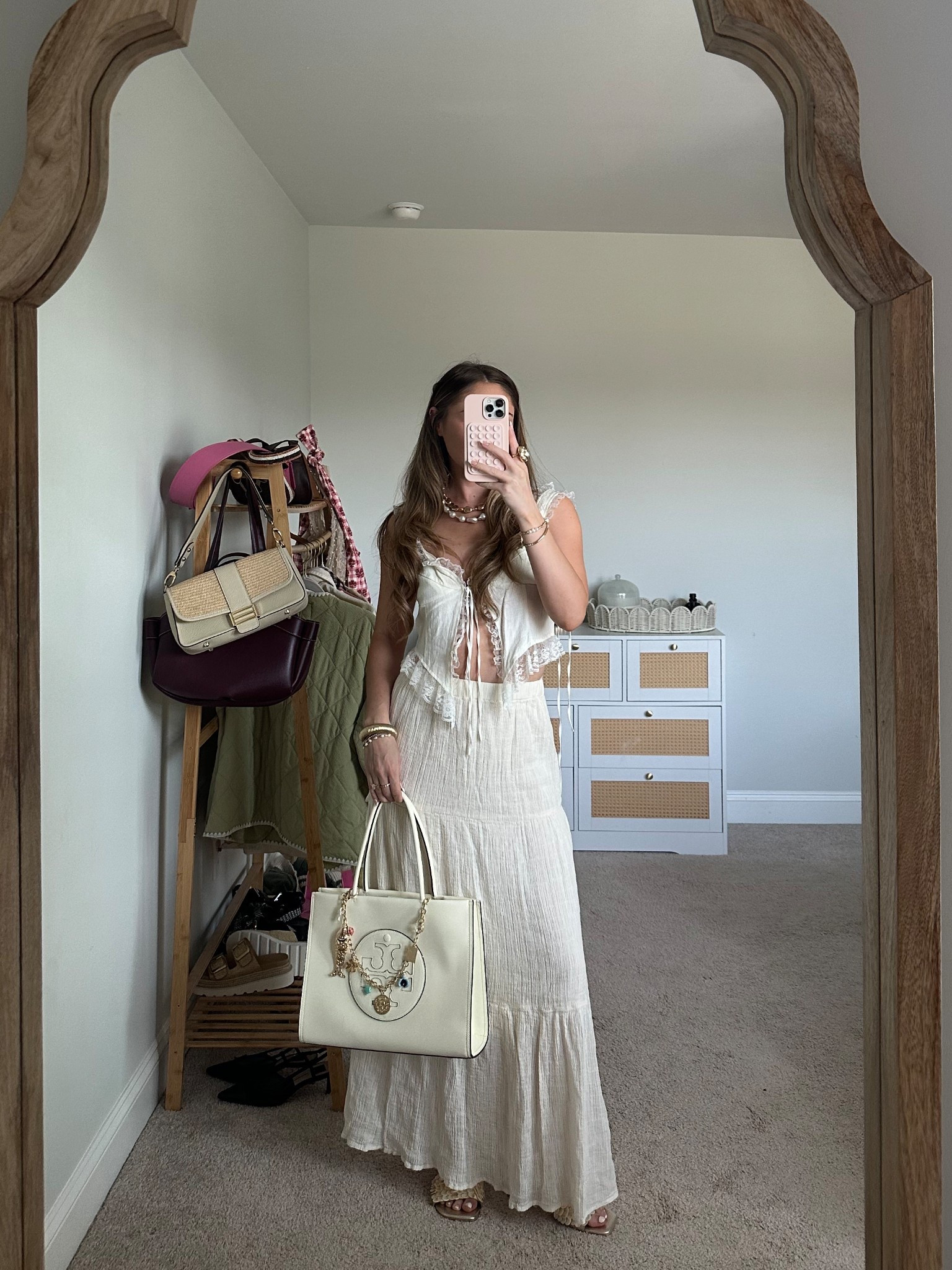 outfit 🫶🏼 similar tops linked since mine is years old!