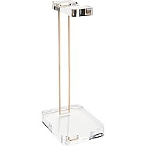 russell+hazel Acrylic Headphones Stand, Office Accessories, Clear, with Gold Hardware, 4” x 5... | Amazon (US)
