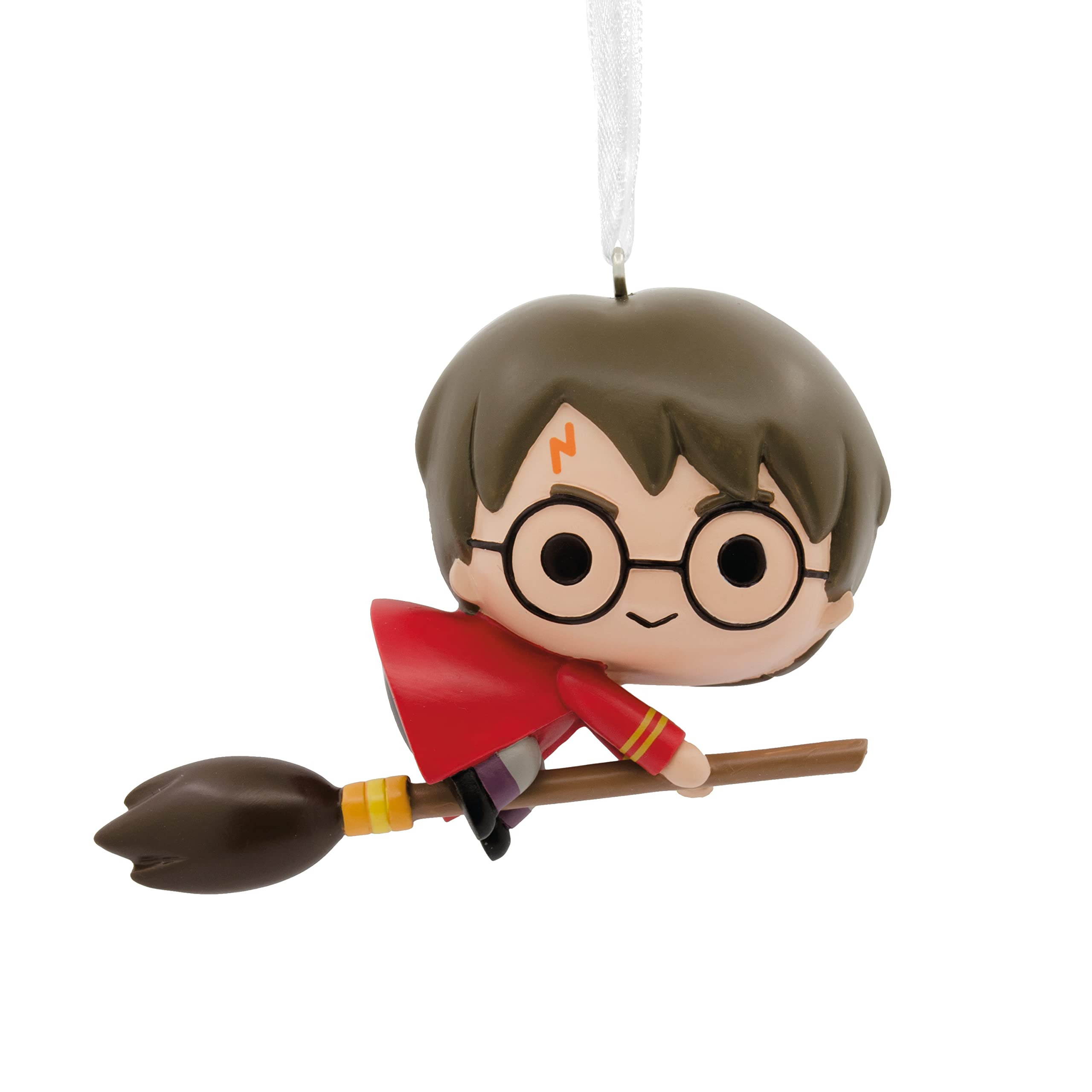 Hallmark Harry Potter Broomstick and Quidditch Christmas Ornament,Silver | Amazon (US)