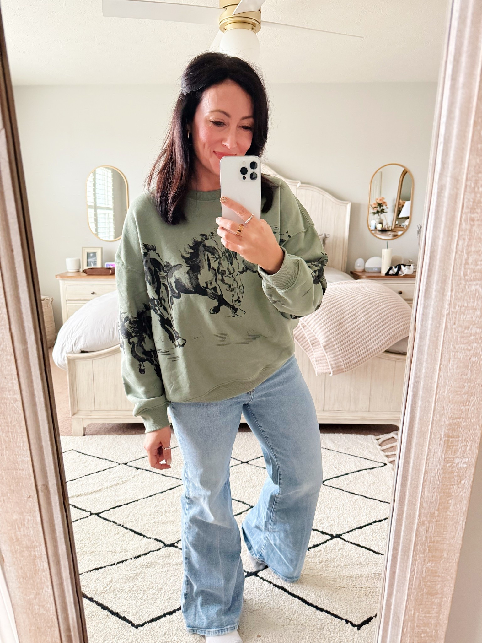 TARGET 🎯 TUESDAY 
• medium sweatshirt 
• size 8R pants 

#LTKPetite #LTKootd #LTKFindsUnder50