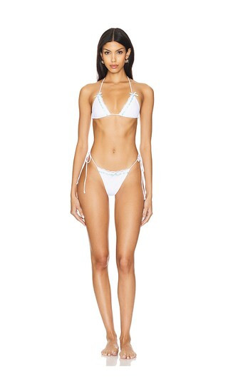 NIIHAI Lingerie Bikini in White. - size S | Revolve Clothing (Global)
