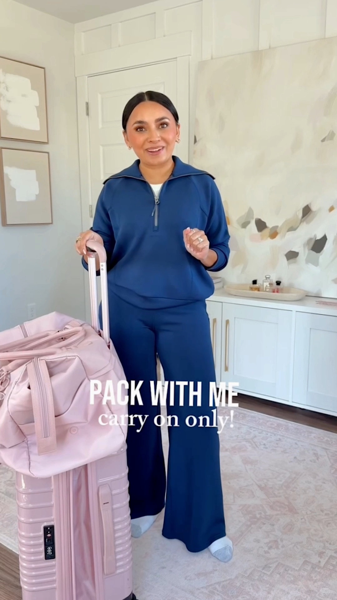 Pack with me!
Wearing size xs top and xs petite pants! HONEYSWEETXSPANX for 10% off first purchase + free shipping.

I don’t know about you, but packing in just a carry-on feels impossible for me…like how does everything fit?

Somehow pulled it off for this trip and I’m actually so proud! These are the exact pieces that made it easy, kept everything organized, and saved so much space
Once you get it down it’s a game changer! 

#LTKSaleAlert #LTKPetite #LTKTravel