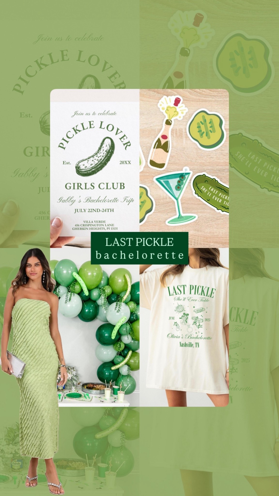 Last Pickle Bachelorette 🥒💚 #LTKParty

#LTKWedding