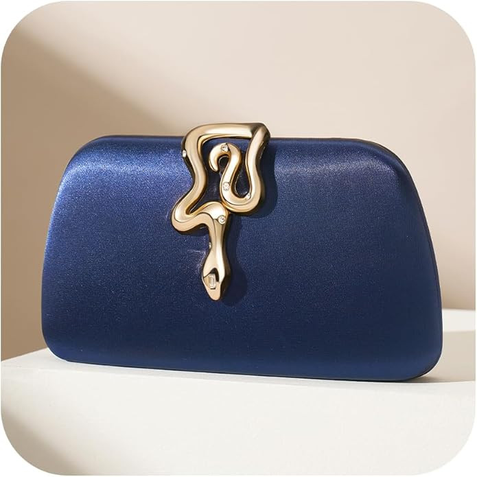 SWEETV CHUNLI Glitter Clutch Purses for Women Elegant Evening Bag for Parties, Weddings, and Form... | Amazon (US)