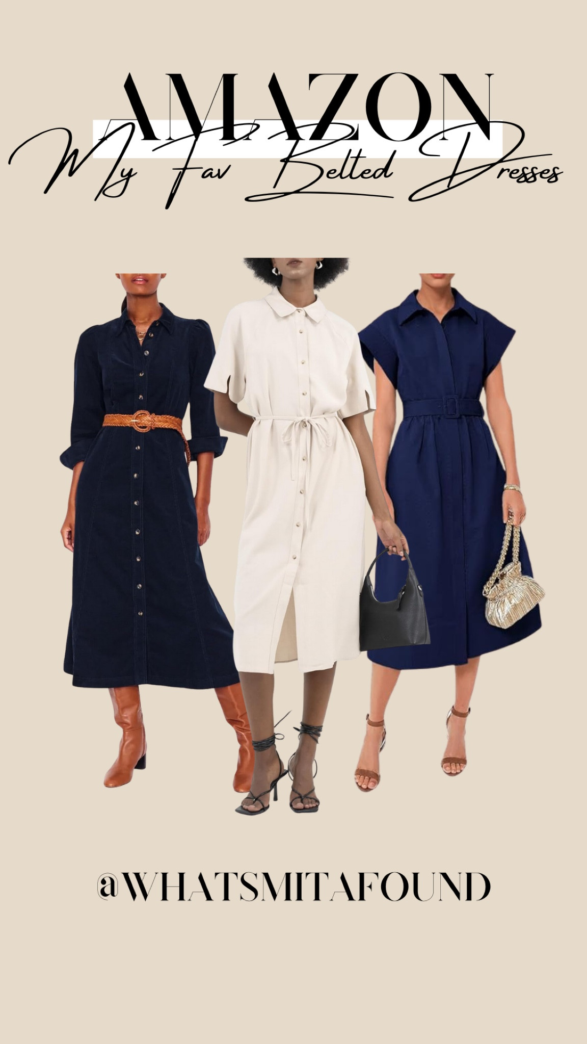 Some of my favorite belted dresses from Amazon, perfect for work or any brunch occasion!

#LTKFindsUnder50 #LTKHoliday #LTKSeasonal