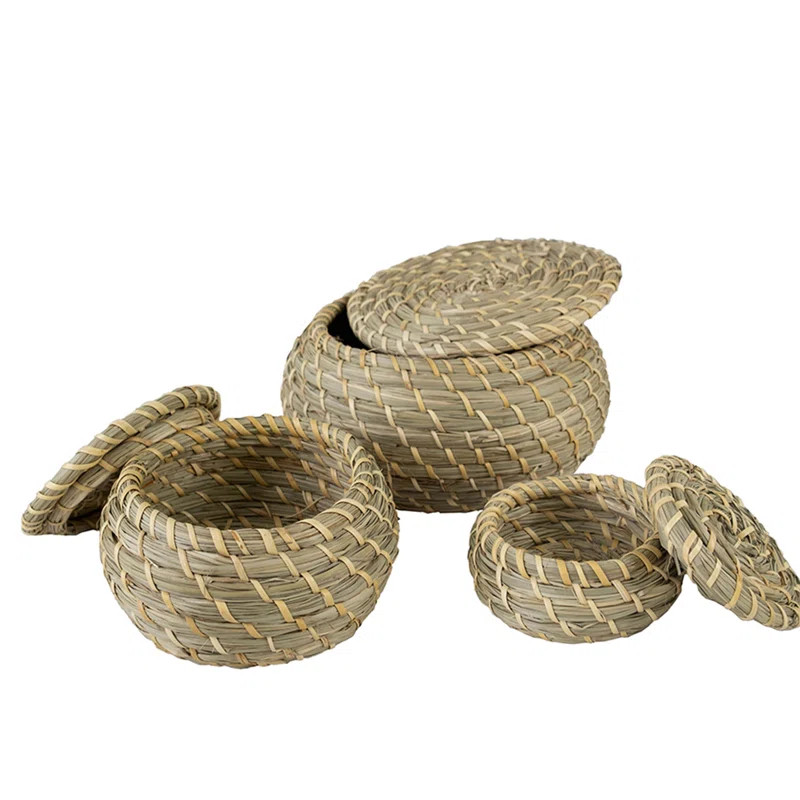Woodring 3 Piece Wicker Box Set | Wayfair North America