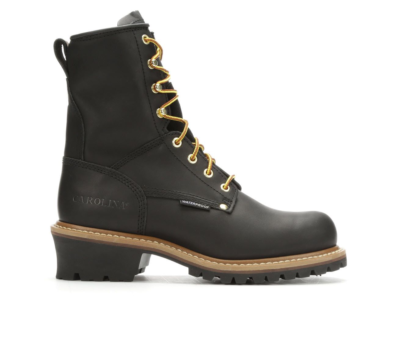 Men's Carolina Boots CA8823 8 Inch Nonsteel Toe (Black - Size ) | Shoe Carnival