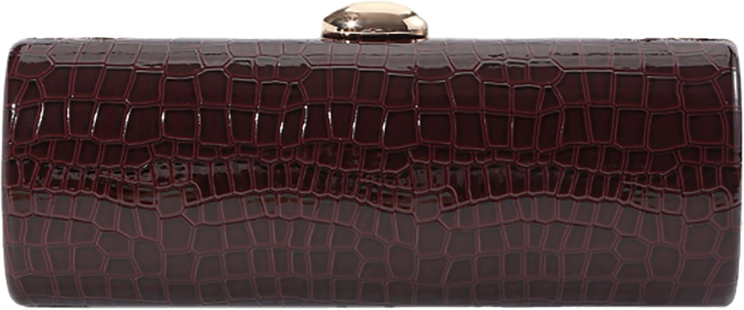 PU Leather Clutch Purses for Women Trendy Evening Bag with Chain Ladies Crossbody Purse Designer ... | Amazon (US)