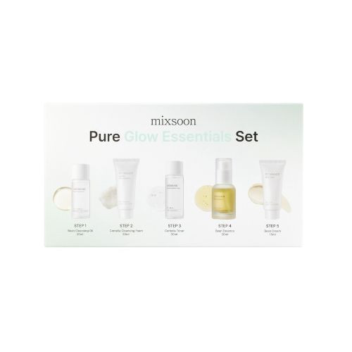 mixsoon - Pure Glow Essentials Set - 15ml*1+20ml*3+30ml*1 | Stylevana