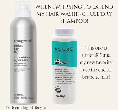 My favorite dry shampoos

#LTKstyletip #LTKbeauty #LTKunder50