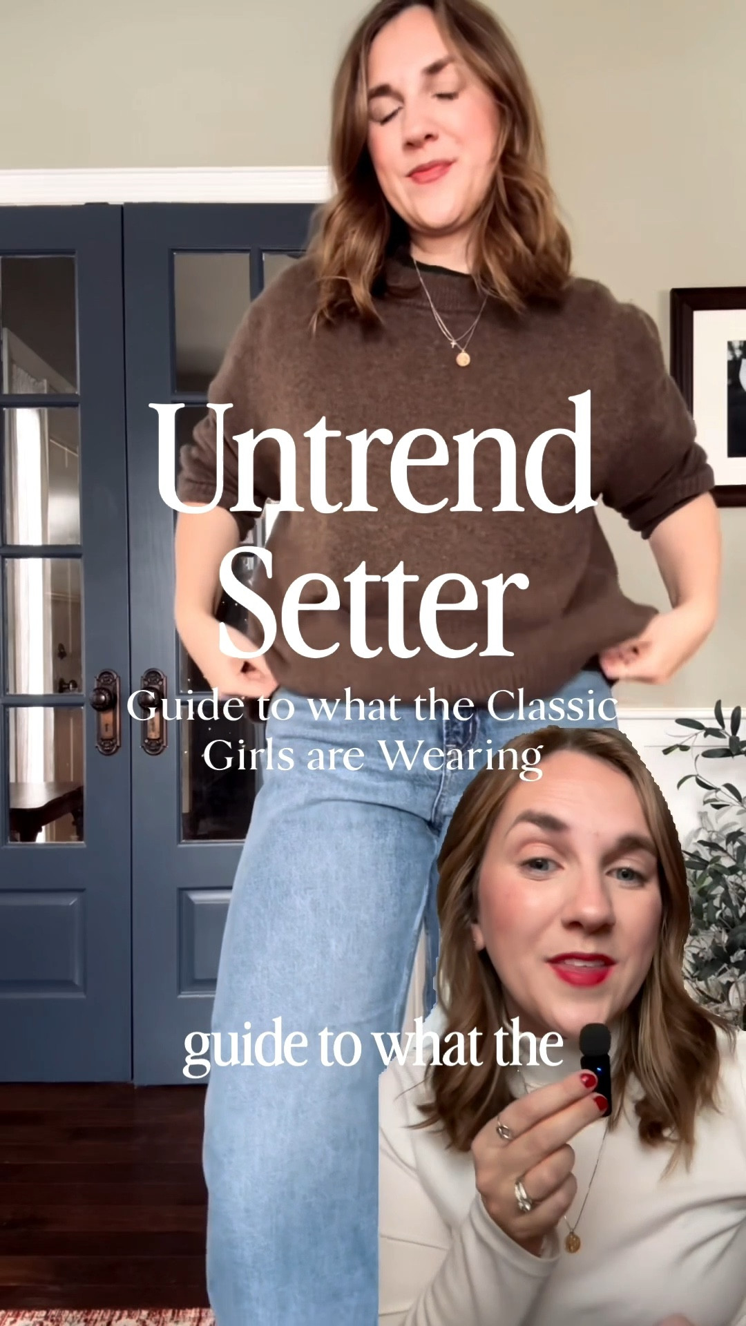 Untrend Setter - Guide to what the Classic Girls are Wearing 

Socks - Target - but linking lots of options 
Sweater- Quince - up a size 
Tee- Aritzia - tts
Jeans- Gap - up a size - but i don’t think i needed to - have these in 3 washes - dark wash runs a little smaller 
Loafers- Freda Salvador - up a half size - code Jena10 


#LTKgrwm #LTKdayinmylife #LTKvlog