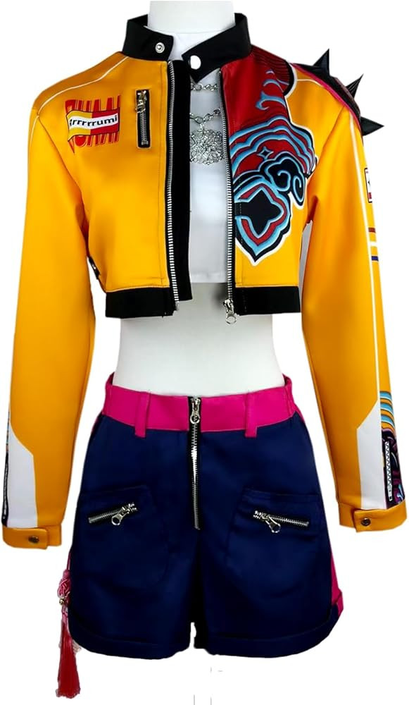 Anime-Style Cosplay Costume Outfit, for Girls Halloween Dance Performance | Amazon (US)