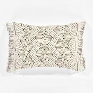 Heavenera 12X20 inch Set of 2 Neutral Pillow Covers Lumbar Boho Throw Pillow Covers Decorative Tu... | Amazon (US)