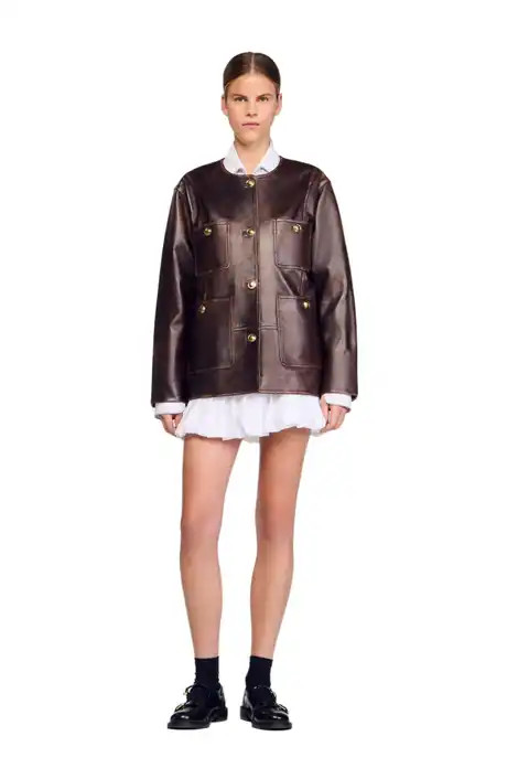 Selection Suede Button-Up Jacket | Nordstrom