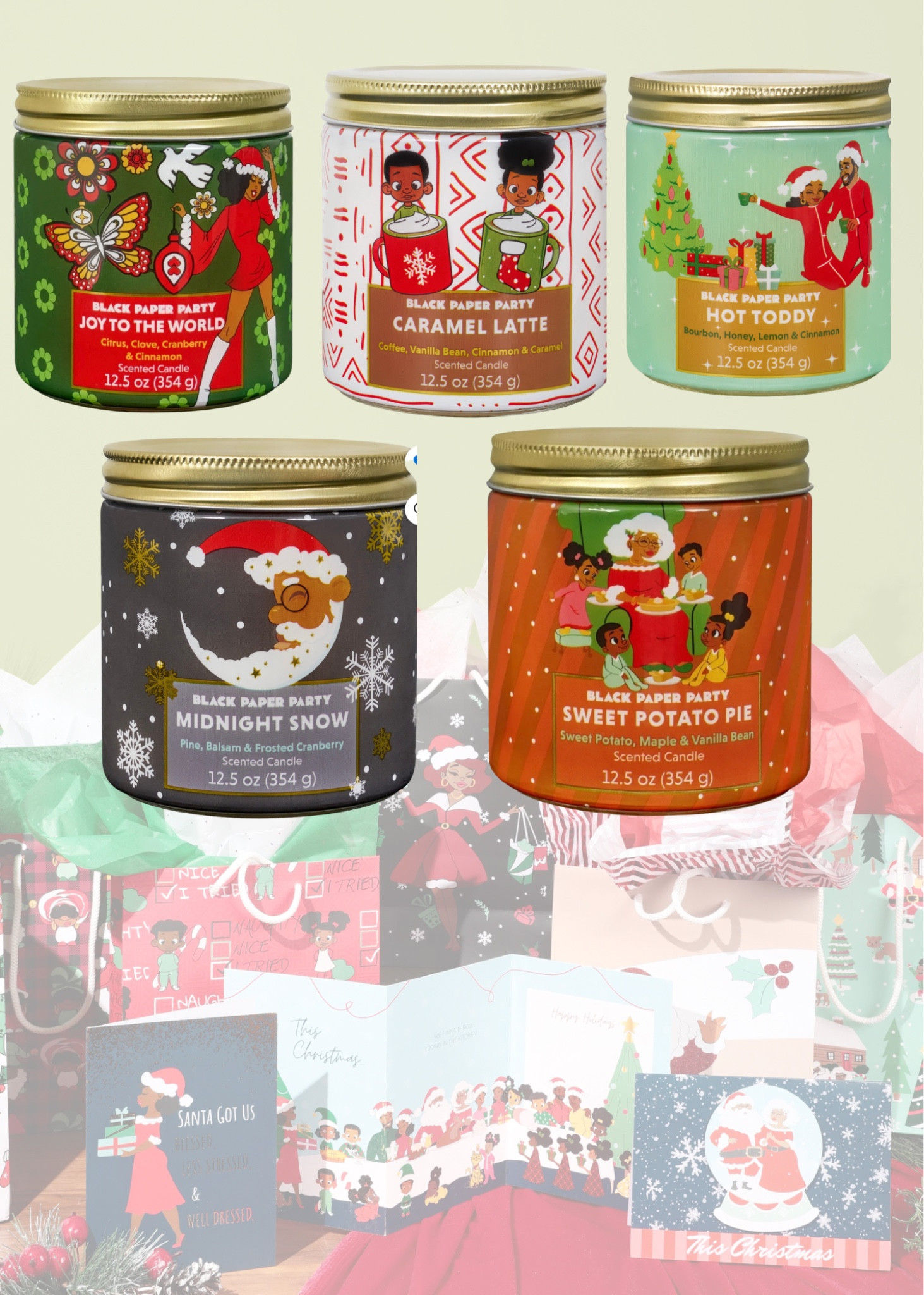Black Paper Party has created these amazing Holiday scented candles available at Walmart 

#LTKHoliday #LTKGiftGuide #LTKSeasonal