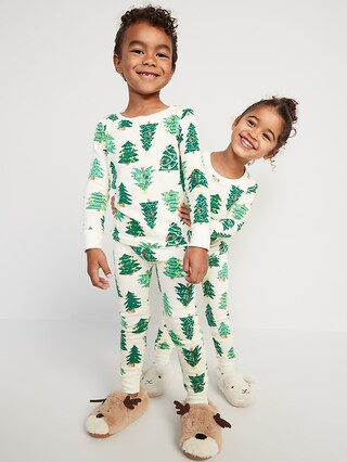 Unisex Matching Print Pajamas for Toddler & Baby | Old Navy (US)
