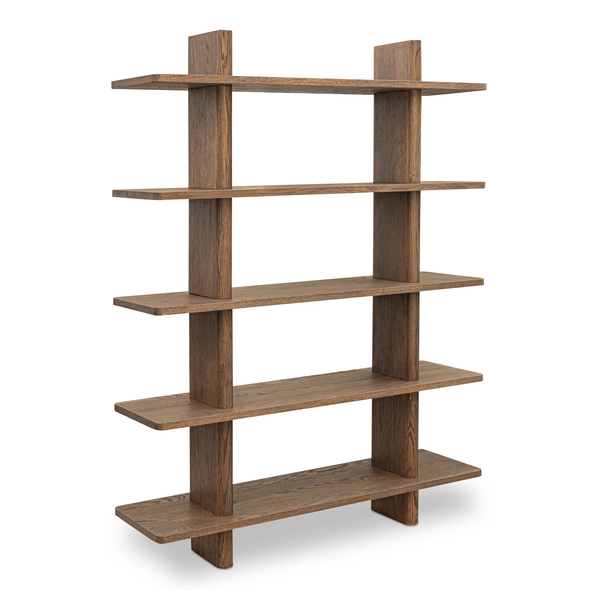 Andre Large Bookcase Dark Brown | Joss & Main