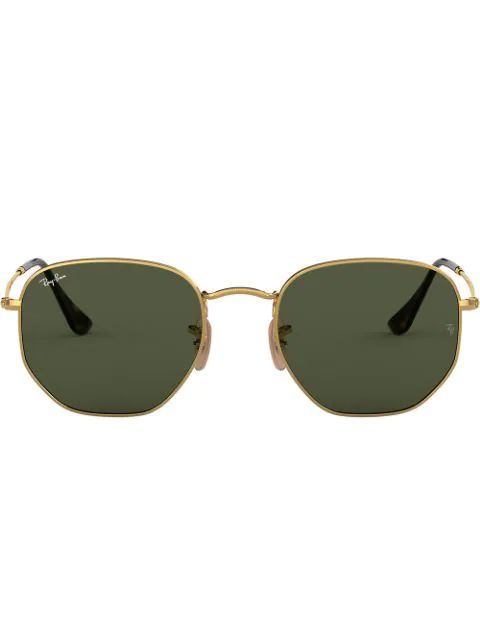 Hexagonal Flat sunglasses | Farfetch (UK)