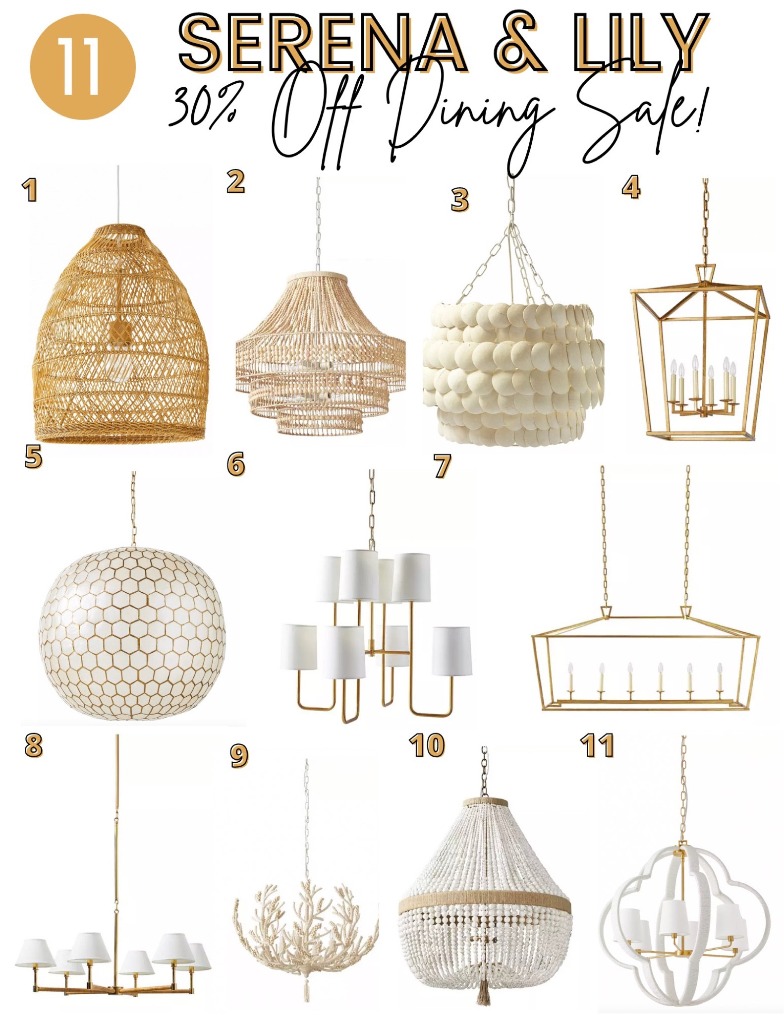 Incredible lighting sale going on right now at Serena & Lily! If you’ve been waiting for your favorite light to go on sale, this is a great time to grab it! So many beautiful iconic lights up to 30% off! #serenaandlily

#LTKhome #LTKSale #LTKsalealert