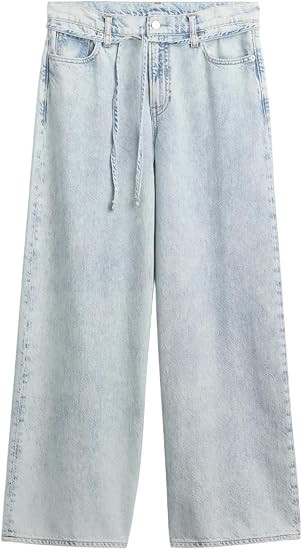 Gap Women's Mid Rise Baggy Denim | Amazon (US)
