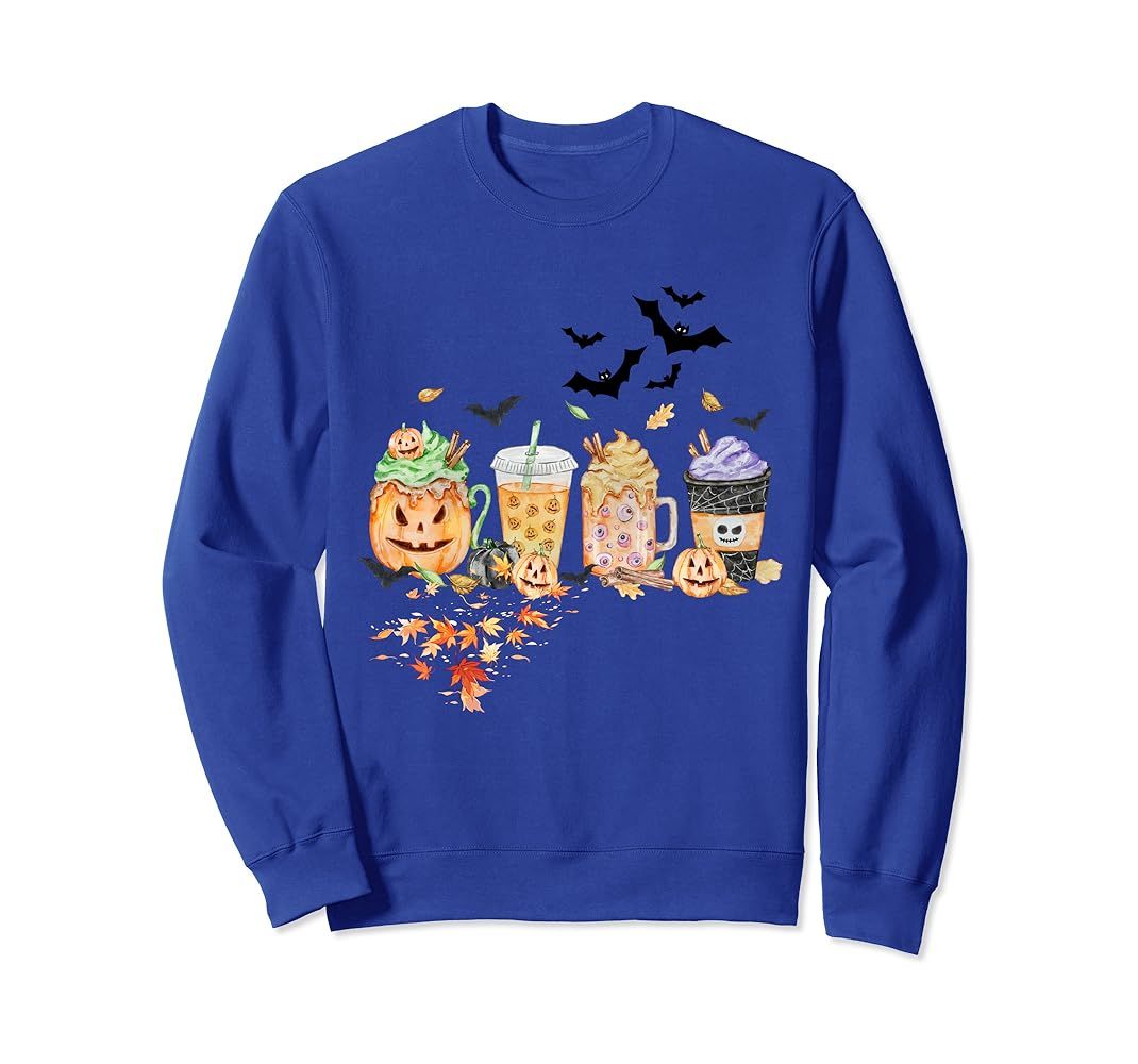 Pumpkin Fall Coffee Cups, Halloween Sweatshirt | Amazon (US)