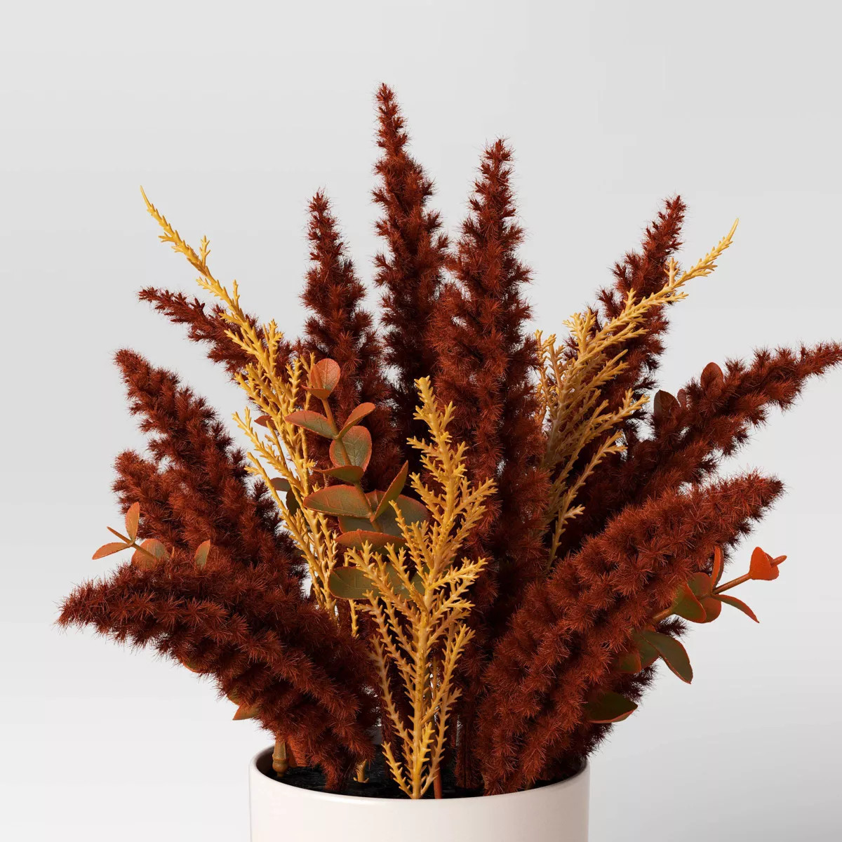 11" Grass Mini Arrangement Artificial Plant Orange - Room Essentials™ | Target
