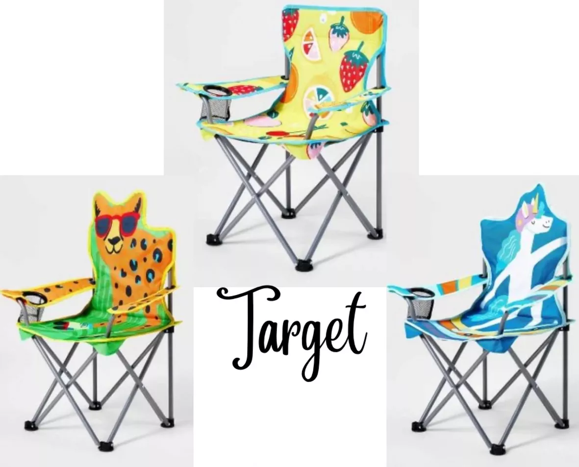 Portable Folding Chair Kids Camping Chairs for Outdoor Beach