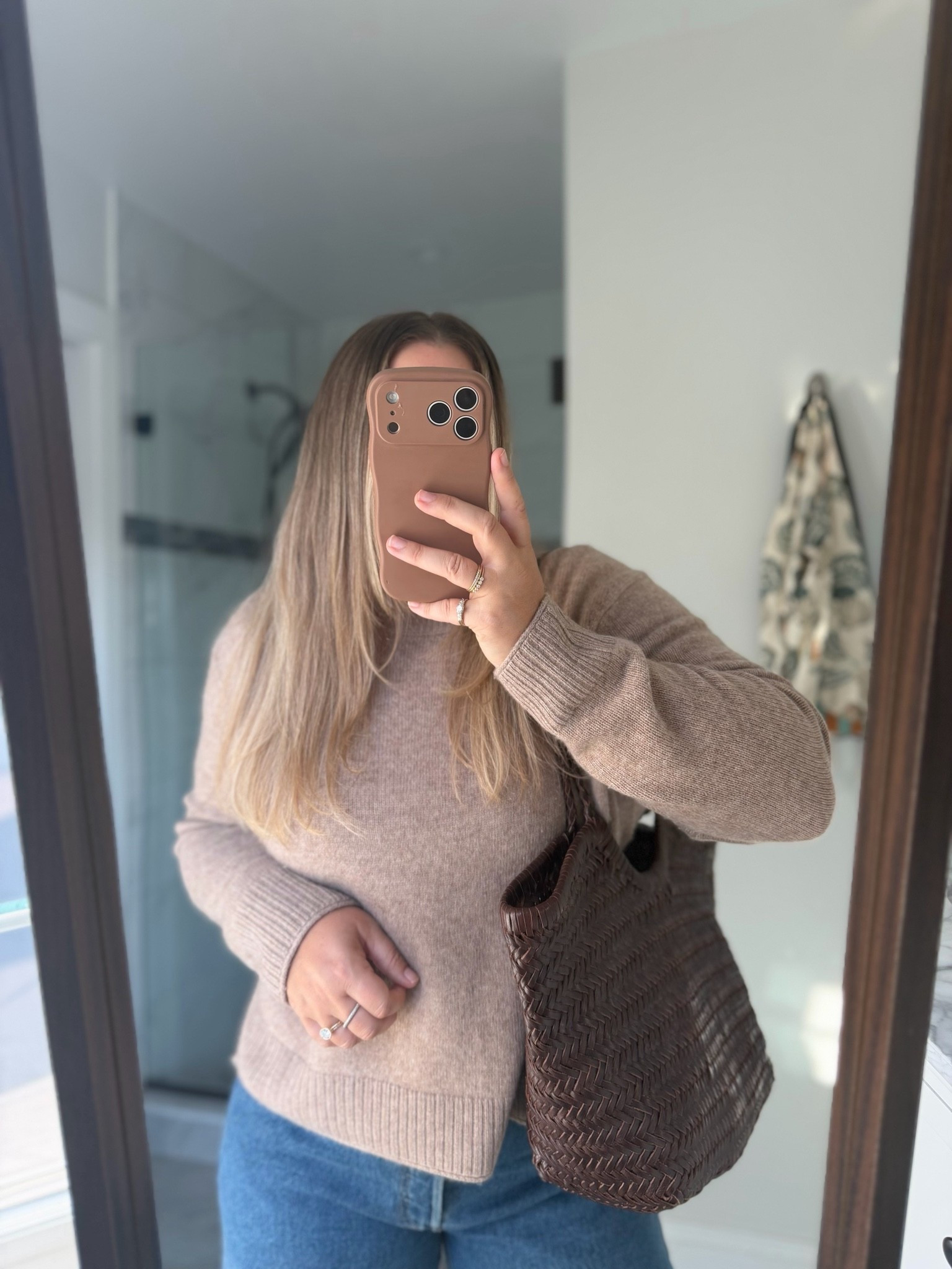 Fall outfits casual style 

Cashmere sweater 

Quince
Woven leather bag
Etsy

#LTKootd #LTKSeasonal