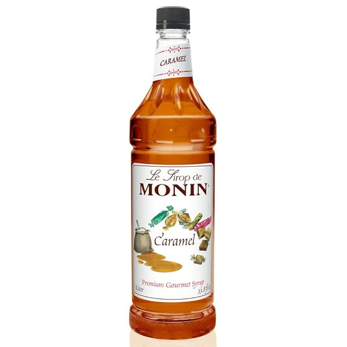 Monin - Caramel Syrup, Rich and Buttery, Great for Desserts, Coffee, and Cocktails, Gluten-Free, ... | Amazon (US)