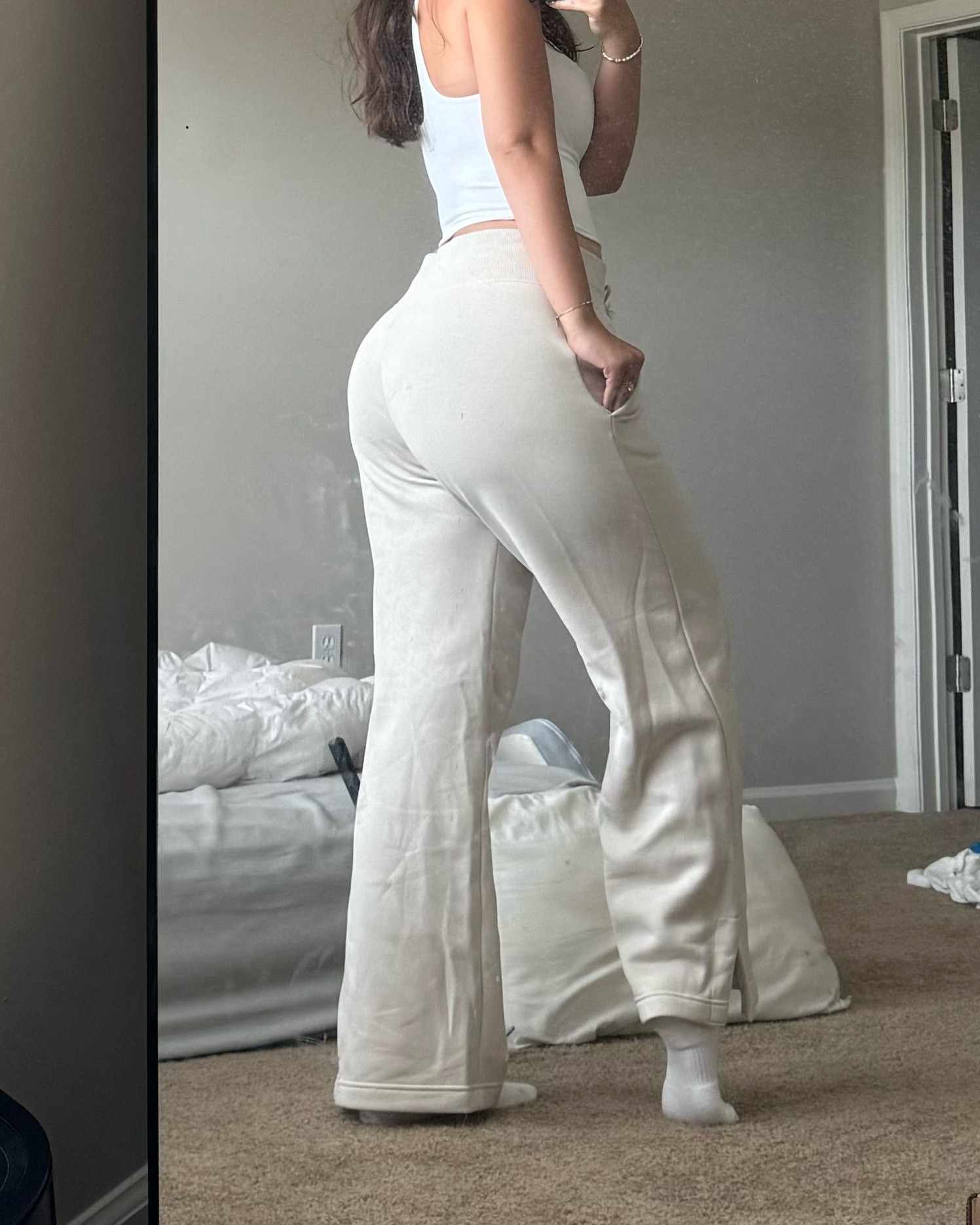 The coziest, most flattering sweatpants 