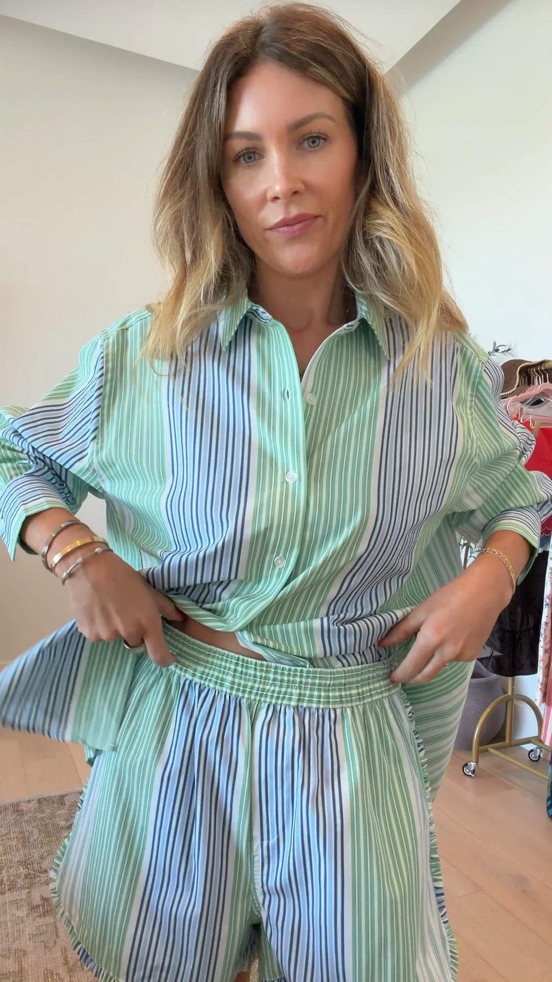 You’ll never believe these sets are from Walmart! 🤯 

The cutest button down polo and shorts set! Can be worn separately or paired together as a set. Cute for beach vacations as a casual outfit or worn over a swimsuit!

#LTKOver40 #LTKPetite #LTKootd