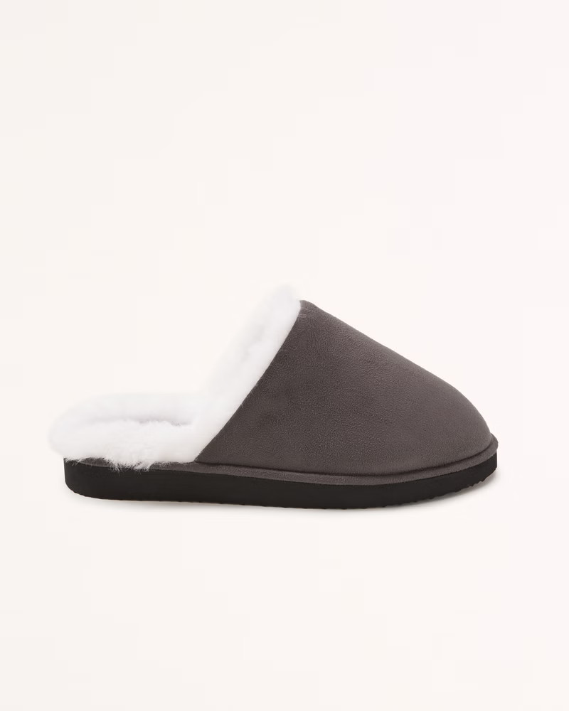 Men's Faux Suede Slippers | Men's Shoes | Abercrombie.com | Abercrombie & Fitch (US)