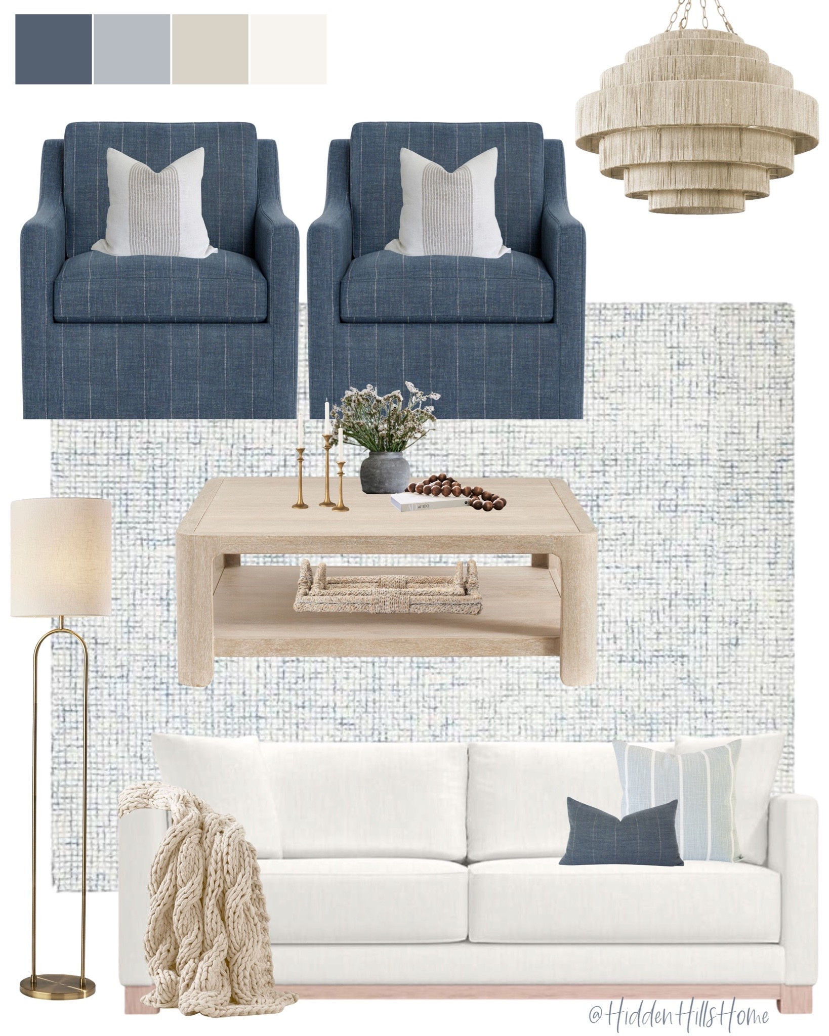 Living room mood board, coastal living room mood board design inspiration, living room decor, family room mood board #coastal

#LTKHome #LTKSaleAlert #LTKSeasonal