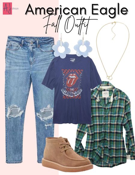 This casual fall outfit is the perfect date outfit, or running errands outfit.  I love a great flannel shirt with plaid paired with distressed denim.  The suede booties are perfect shoe to go with the outfit

#LTKSeasonal #LTKstyletip #LTKunder100