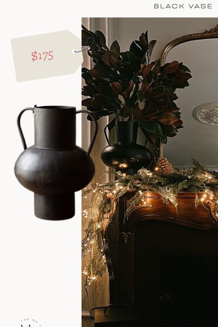 Joss & Main sale // unique black vase, home decor, mantle styling 

#LTKGiftGuide #LTKsalealert #LTKCyberweek