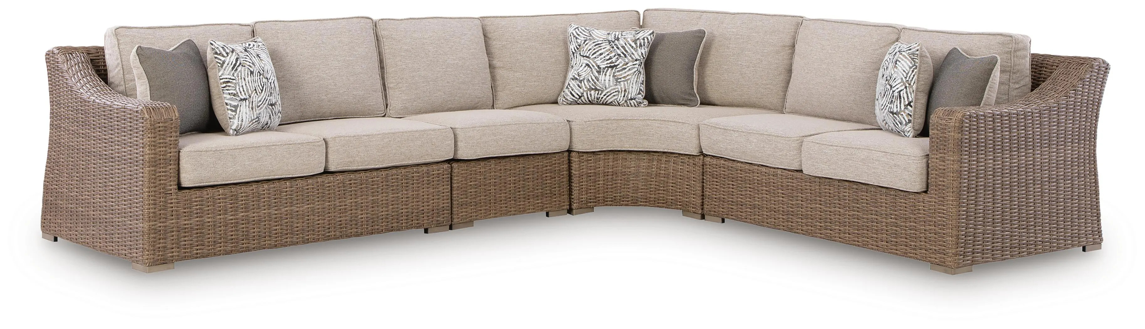Revare Beach 4-Piece Outdoor Sectional | Ashley