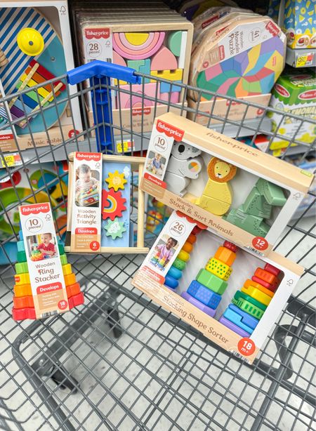 New Fisher-Price Wooden Baby Toys 18m & Under at Walmart Check out the Toddler selection they have too! 

#LTKGiftGuide #LTKbaby #LTKkids