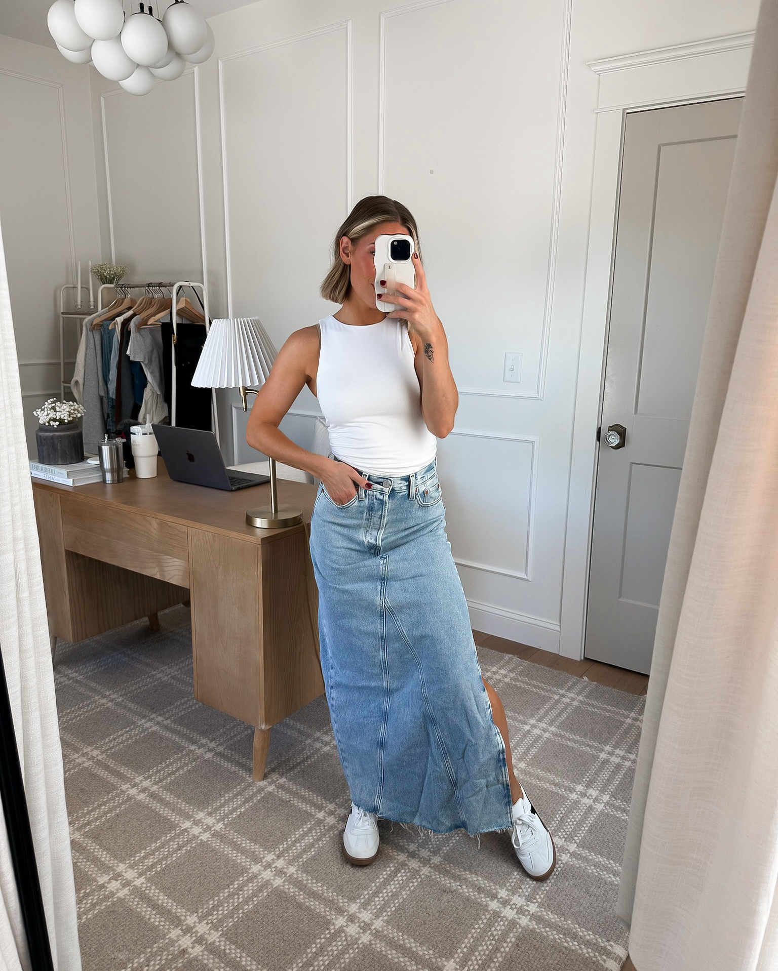 Two casual white tank looks 🤩

What would you pick?!  A white tank paired with a Denim Maxi Skirt or Black Cargo Jeans? 

Love the fact that this tank is double lined! 🙌🏻


#LTKFindsUnder50 #LTKSeasonal #LTKStyleTip