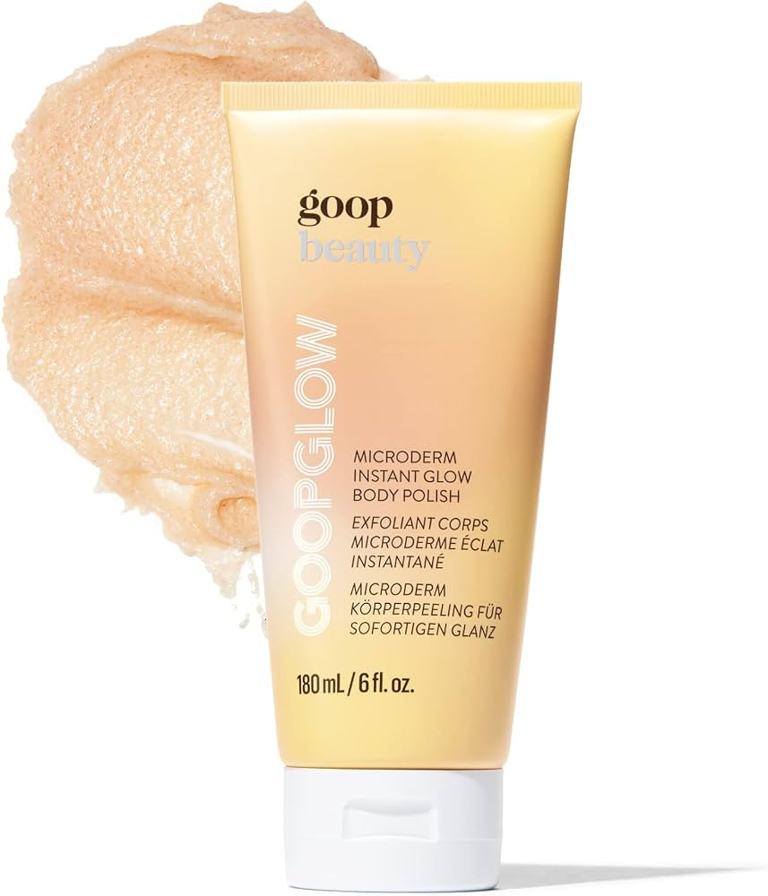 goop Beauty Microderm Body Polish | Exfoliating Body Scrub & Foaming Cleanser for Glowing Skin | ... | Amazon (US)