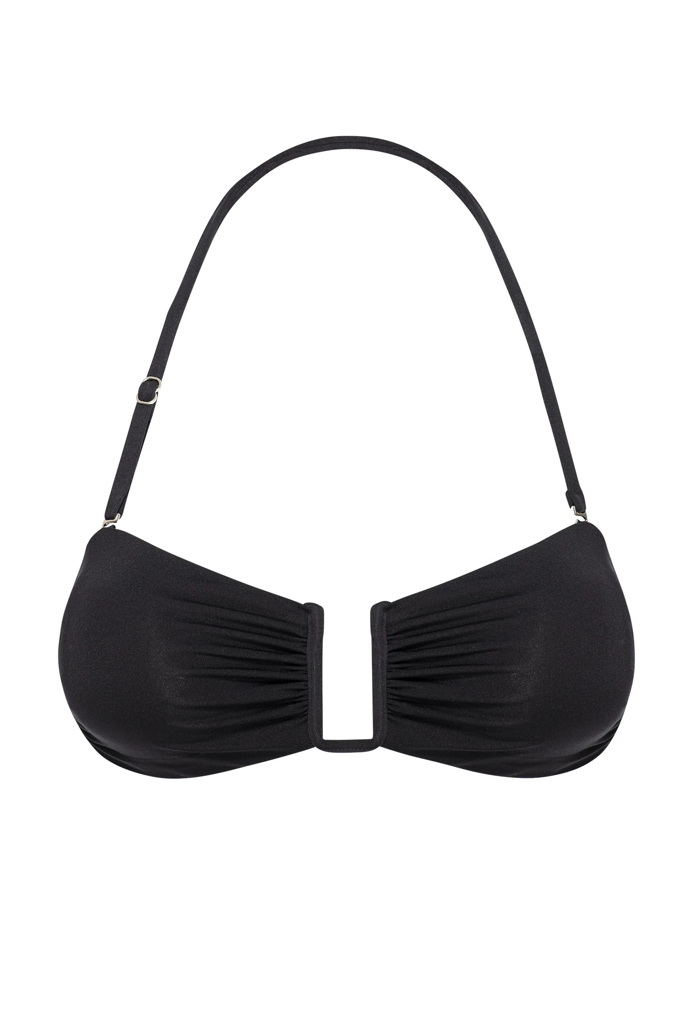 St. Martinique Bandeau - Black | Monday Swimwear