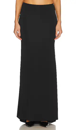 Kiernan Maxi Skirt in Black | Revolve Clothing (Global)