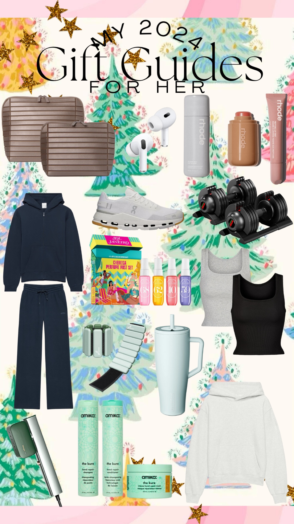 gift ideas For Her🎄

Idea🎁 If you did do the make up bags you could fill it with some skin care, makeup of perfume. They truly are the best traveling makeup and skin care bags because you never have to go digging to find something!#LTKCyberWeek

#LTKHoliday #LTKGiftGuide