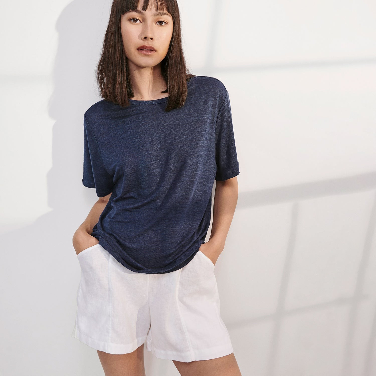 Linen Knit Crew Top - Lunya | Lunya