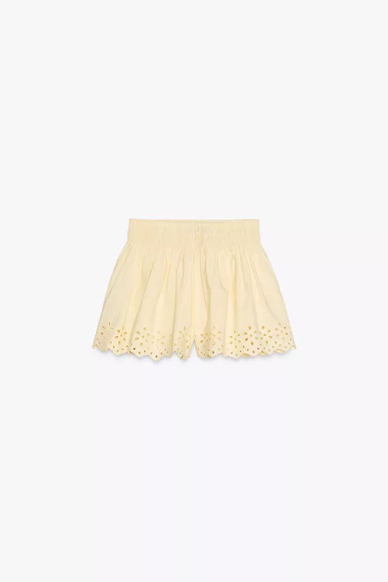 EMBROIDERED SHORTS | Zara US