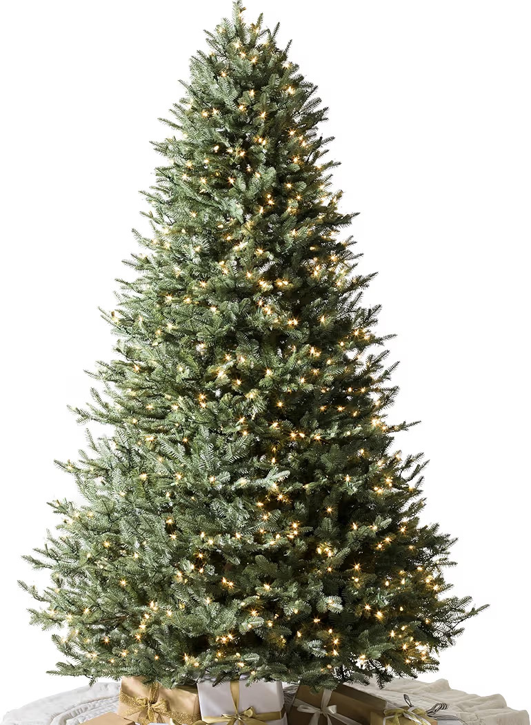 Balsam Hill BH Balsam Fir Full Tree - Realistic Artificial Christmas Tree with Premium Stand & Ea... | Amazon (US)