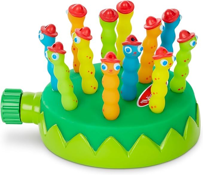 Melissa & Doug Sunny Patch Splash Patrol Sprinkler Toy With Hose Attachment | Amazon (US)