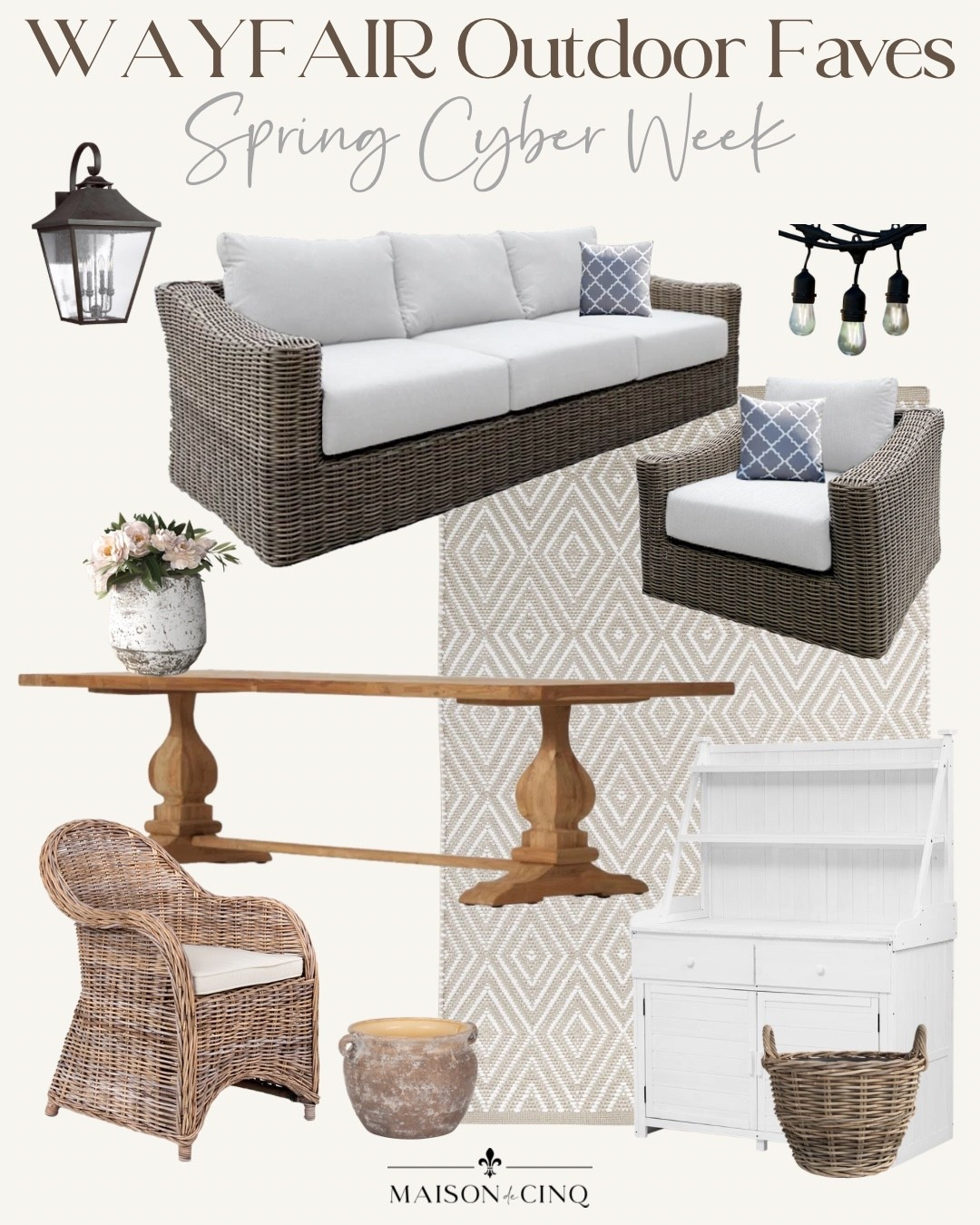 Get your outdoor spaces ready for spring with gorgeous finds from @wayfair! Our outdoor teak dining table  is on sale - plus lots more during the Spring Cyber Week sale! Up to 80% off and free shipping sitewide!
#ad #wayfair #wayfairpartner 


Home decor, outdoor decor, outdoor furniture, patio furniture, outdoor dining 

#LTKHome #LTKSeasonal #LTKSaleAlert