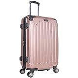 Heritage Travelware Logan Square 25" Lightweight Hardside Expandable 8-Wheel Spinner Checked Suitcas | Amazon (US)